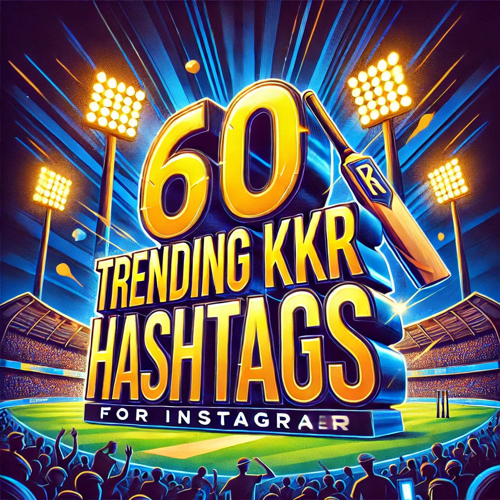 Kolkata Knight Riders (KKR) Hashtags for Instagram Reels & Posts image